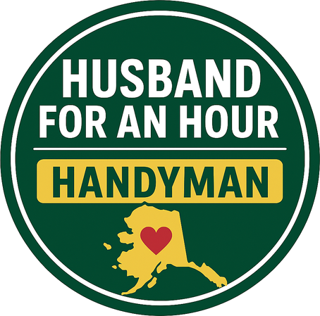 Husband for an Hour Alaska handyman badge