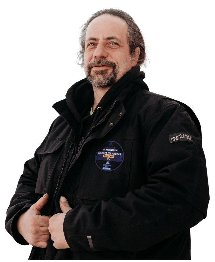 Husband for an Hour field technician in Fairbanks